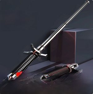 Self-Defense Telescopic Gear Stick Expandable Baton| Self Defence Security Baton 32 Inch