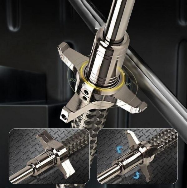 Self-Defense Telescopic Gear Stick Expandable Baton| Self Defence Security Baton 32 Inch