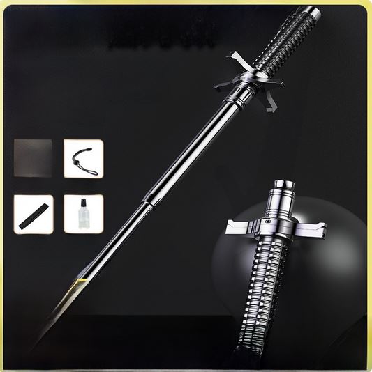 Self-Defense Telescopic Gear Stick Expandable Baton| Self Defence Security Baton 32 Inch